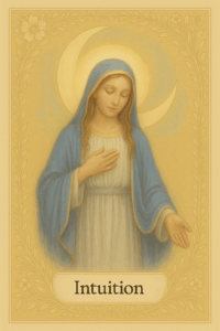 オラクルカードIntuition（直感や内なる声に従う）サンプル